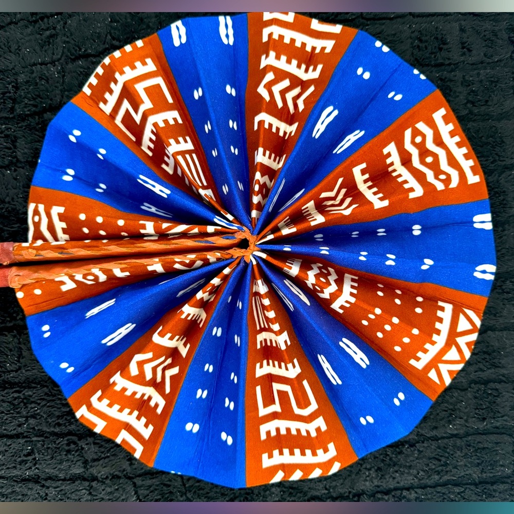 African Kente Fan